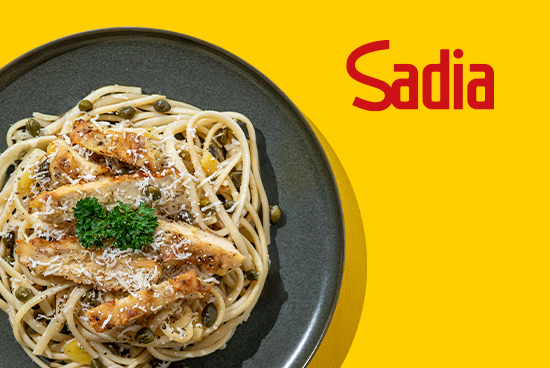 Chicken Piccata Pasta with Crispy Capers