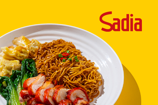 Wanton Mee With Chicken Char Siew
