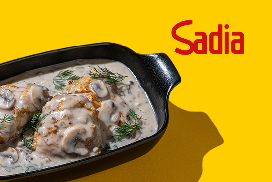 Creamy Chicken & Mushroom with Tarragon