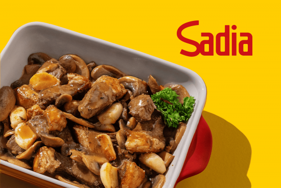 Garlic-Infused Rump Cap with Mushrooms