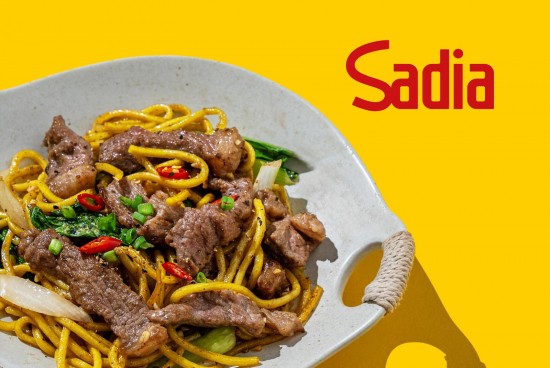 Black Pepper Beef Noodles